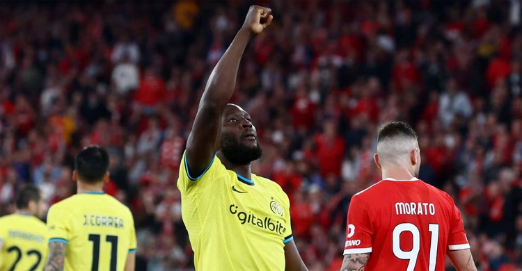 Lukaku scores as Inter Milan win at Benfica