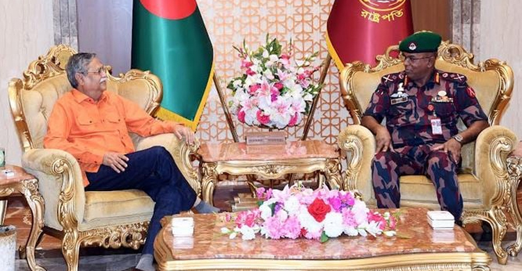 President for strengthening vigilance of BGB in stopping border killings, smuggling