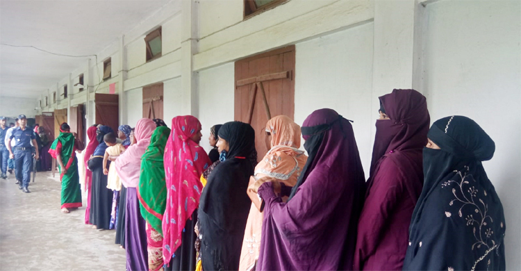 Voting underway in Sylhet, Rajshahi city polls