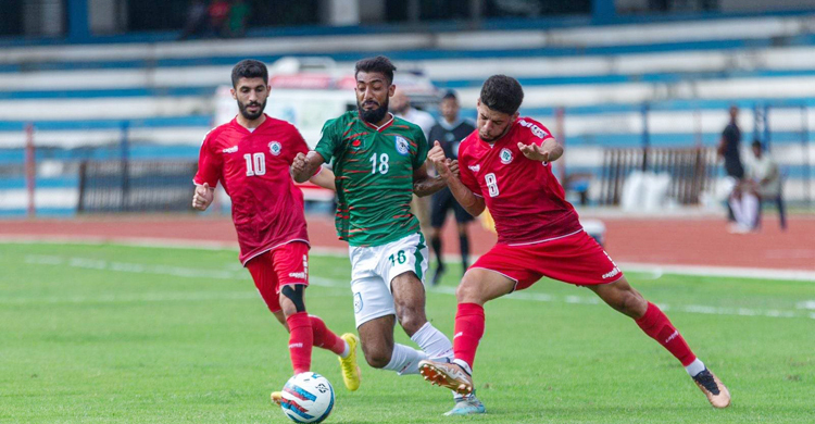 Bangladesh go down 0-2 to Lebanon