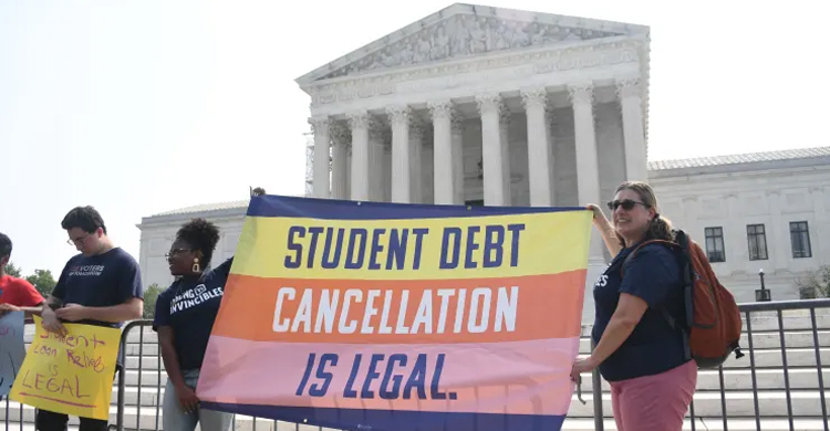 Biden's $430bn student loan plan axed by top court