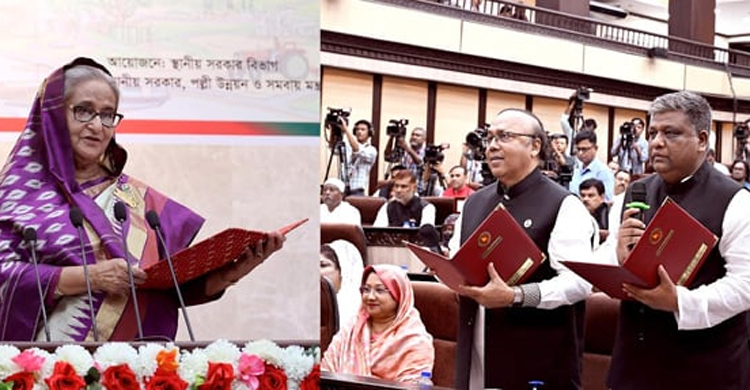 Rajshahi, Sylhet city mayors sworn in