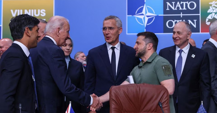 NATO allies offer security assurances for Ukraine on path to membership