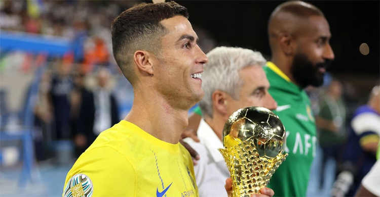 Ronaldo wins first title at Al-Nassr
