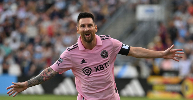 Messi scores again as Miami reach Leagues Cup final