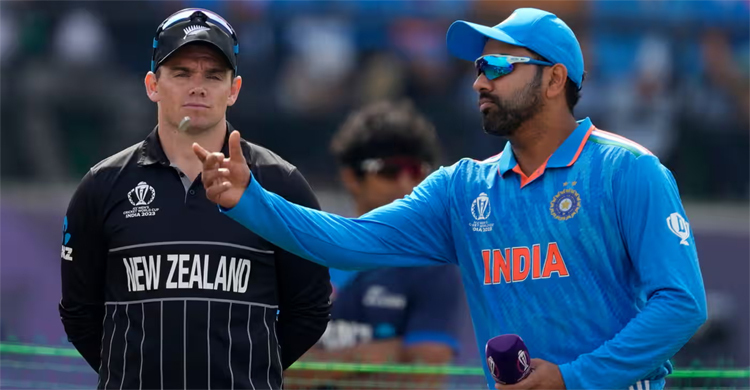 India win toss, opt to bowl against New Zealand