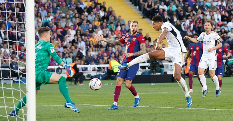 Bellingham double seals dramatic Real win over Barca