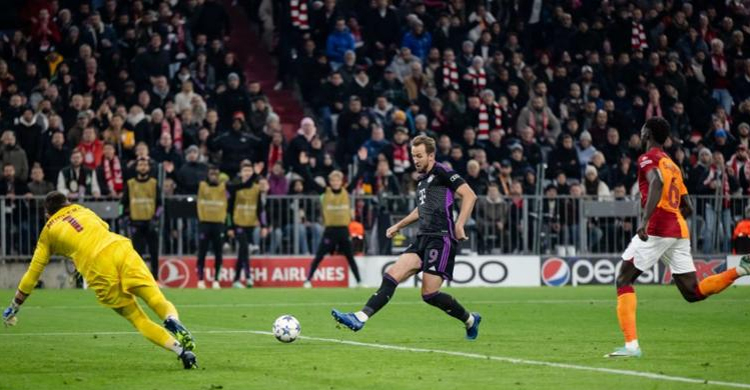 Kane hits double as Bayern reach last 16