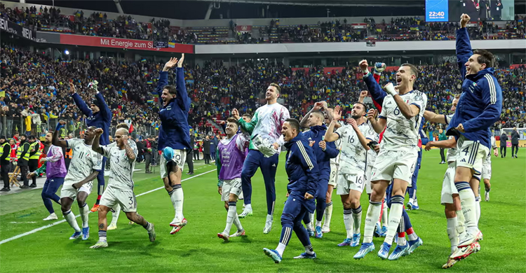 Italy draw with Ukraine to clinch Euro 2024 place