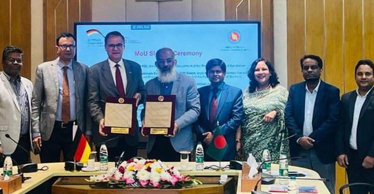 Germany to provide 22.17m Euro to Bangladesh, MoUs signed