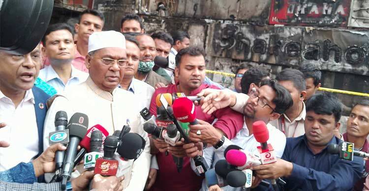 Bailey Road fire: Victims' families to be given Tk 25000 each