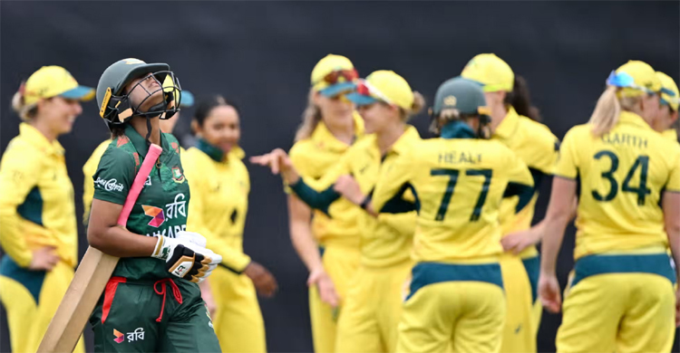 Bangladesh Women’s suffer a big defeat to Australia