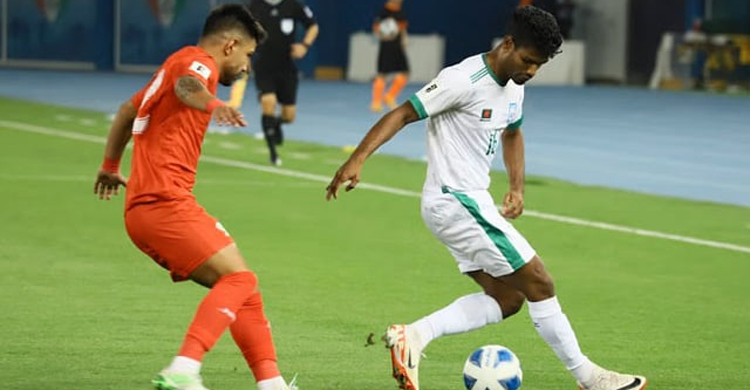 Bangladesh suffer massive defeat to Palestine in WC Qualifiers