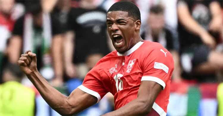 Switzerland claim impressive 3-1 win against Hungary