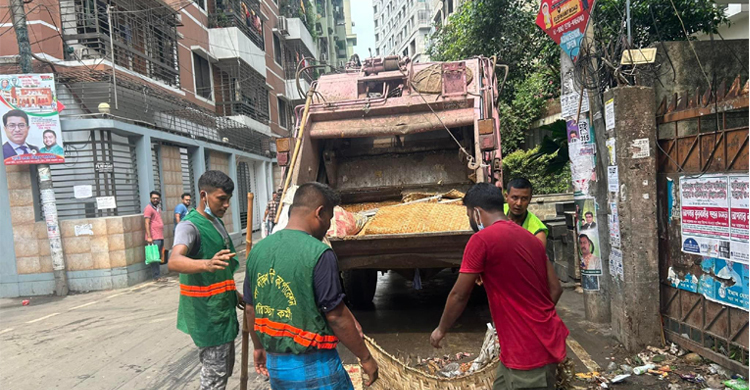 DSCC, DNCC remove sacrificial animal waste successfully