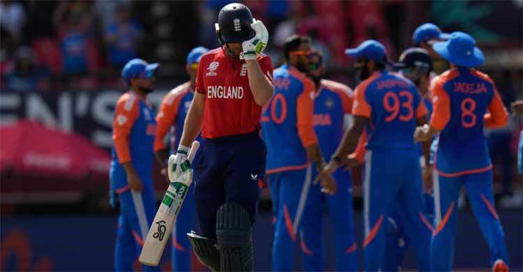 India crush England to reach T20 World Cup final