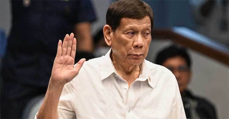 ফিলিপাইনের সাবেক প্রেসিডেন্ট দুতের্তে গ্রেফতার