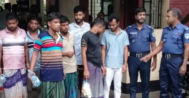 প্রেমিকের কাছ থেকে প্রেমিকাকে ছিনিয়ে নিয়ে ধর্ষণ, গ্রেফতার ৬