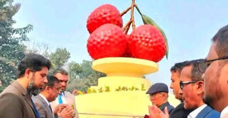 দিনাজপুরে উন্মুক্ত হলো নান্দনিক ‘লিচু চত্বর’