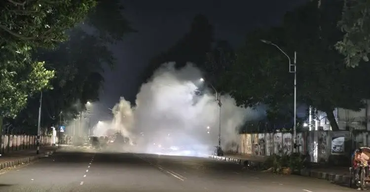 ঢাবির জগন্নাথ হলের পাশে জোড়া ককটেল বিস্ফোরণ