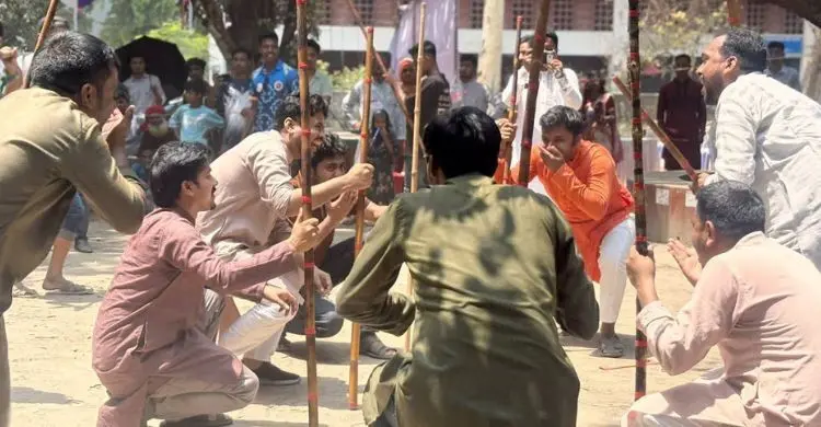 রাবিতে পান্তা-ইলিশ-গ্রামীণ খেলায় ছাত্রদলের বর্ষবরণ