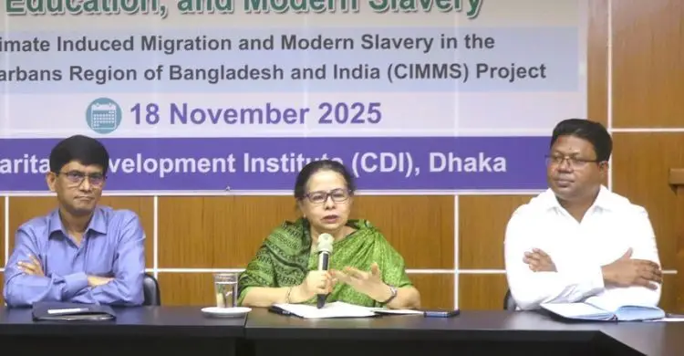 জলবায়ু পরিবর্তনে সৃষ্ট শিশুশ্রম রোধে কারিতাসের ১১ দফা সুপারিশ