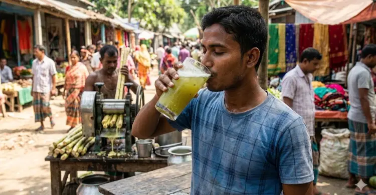 গরমে আখের রস পানে বাড়তে পারে স্বাস্থ্যঝুঁকি