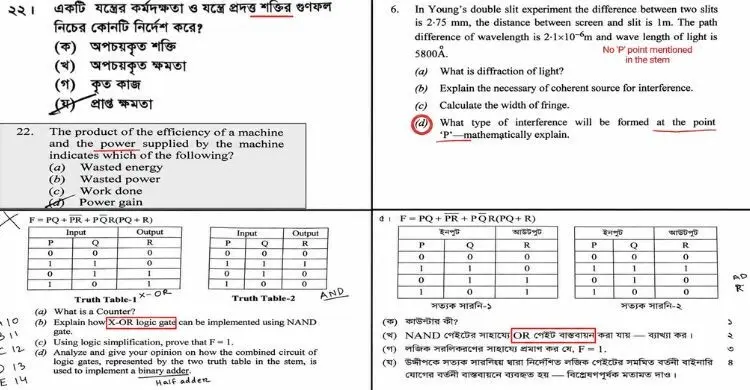 এইচএসসির ইংরেজি ভার্সনের প্রশ্নপত্র ভুলে ভরা, ক্ষুব্ধ পরীক্ষার্থীরা