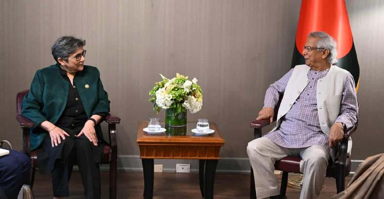 ড. ইউনূসের সঙ্গে জাতিসংঘের আন্ডার সেক্রেটারি জেনারেলের সাক্ষাৎ