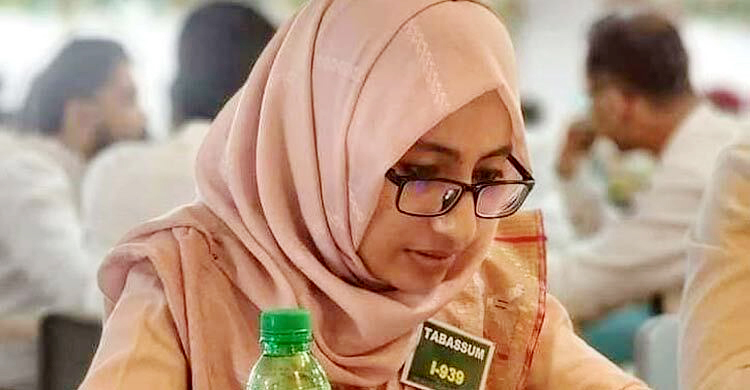 সেই সহকারী কমিশনার তাপসী তাবাসসুম চাকরিচ্যুত