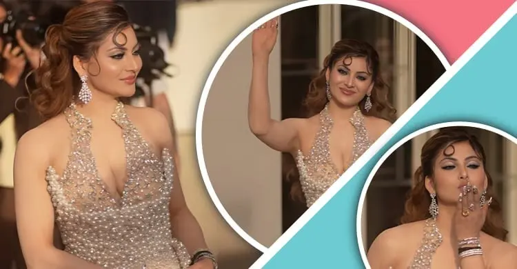 কানে বোল্ড গ্ল্যামে ঝড় তুললেন উর্বশী