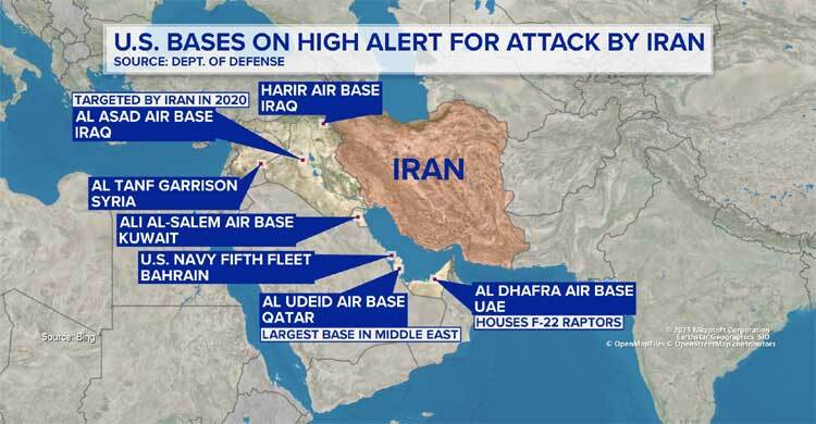 Iran targets US forces across Gulf