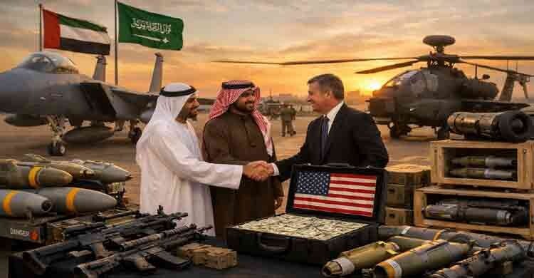 আরব মিত্রদের কাছে ২৩০০ কোটি ডলারের অস্ত্র বিক্রি করছে যুক্তরাষ্ট্র