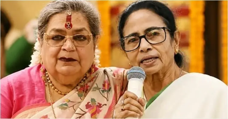 মমতার পরাজয়ে গান গেয়ে উচ্ছ্বাস, মুখ খুললেন ঊষা উত্থুপ