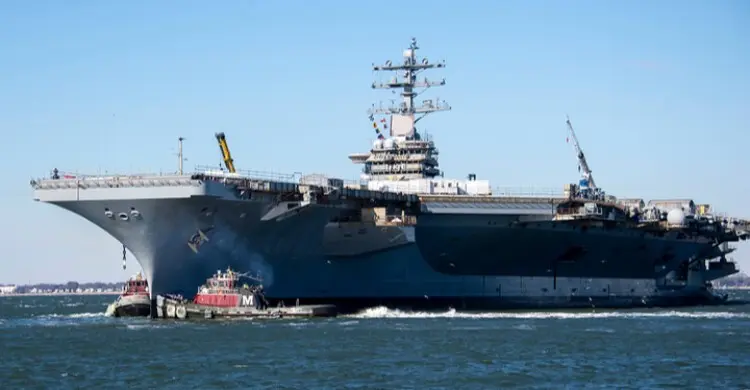 যুক্তরাষ্ট্রের আরেকটি রণতরীতে আগুন, ৩ নাবিক আহত