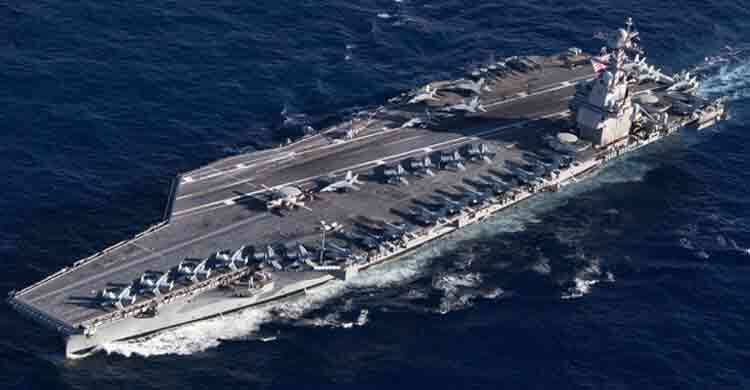 ইরানের সাথে যুদ্ধের আগেই টয়লেট নষ্ট মার্কিন রণতরীর, বিপাকে হাজারও সেনা