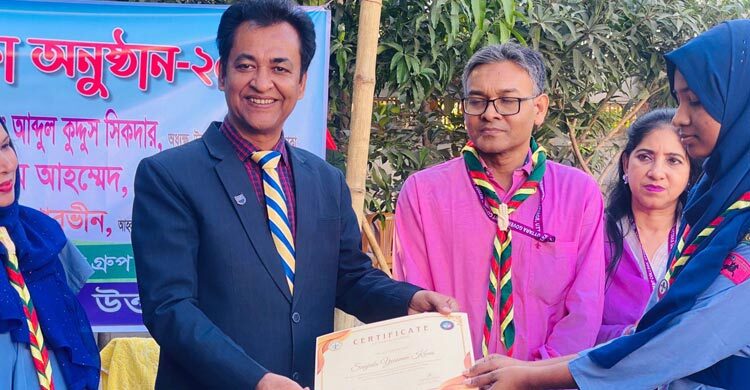 স্কাউটিং গড়ে তোলে দায়িত্বশীল নাগরিক: অধ্যক্ষ আব্দুল কুদ্দুস