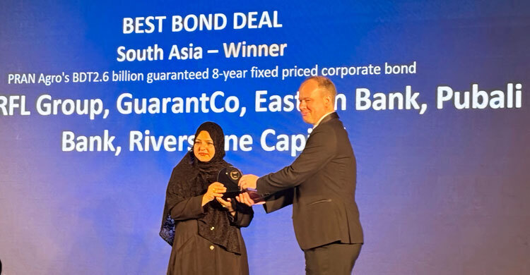 PRAN Agro receives FinanceAsia Award for best bond deal