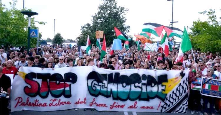 ভেনিস চলচ্চিত্র উৎসবে ইসরায়েলের বিরুদ্ধে বিক্ষোভ