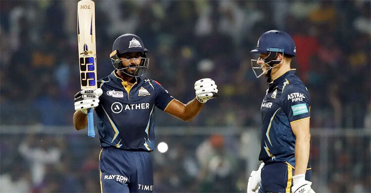 হেসে-খেলেই কলকাতাকে হারিয়ে শীর্ষে গুজরাট