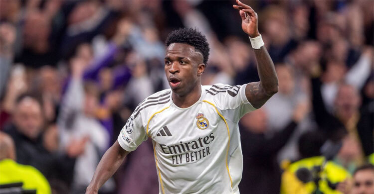 ভিনিসিয়ুস নৈপুণ্যেই বেনফিকাকে হারিয়ে শেষ ষোলোয় রিয়াল মাদ্রিদ