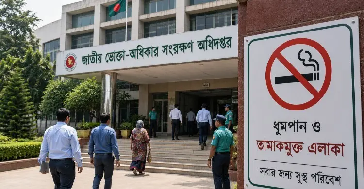 ভোক্তা অধিদপ্তরের সব কার্যালয় ‘তামাকমুক্ত’, স্বাগত হার্ট ফাউন্ডেশনের