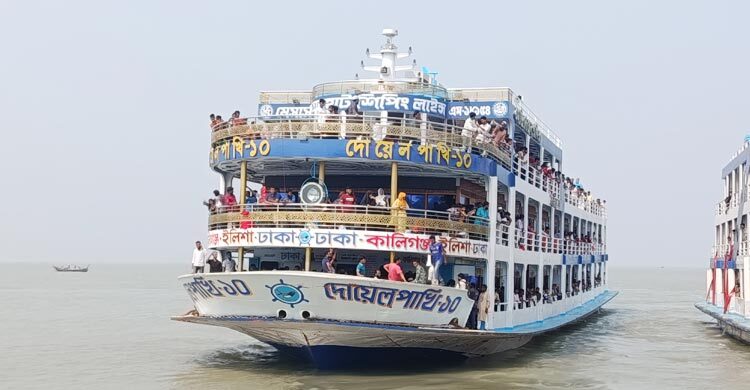লঞ্চে অতিরিক্ত যাত্রী, ৬০ হাজার টাকা জরিমানা