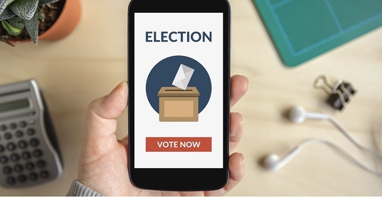 ব্যালট-ইভিএম বাদ দিয়ে মোবাইল অ্যাপে ভোটগ্রহণের আহ্বান