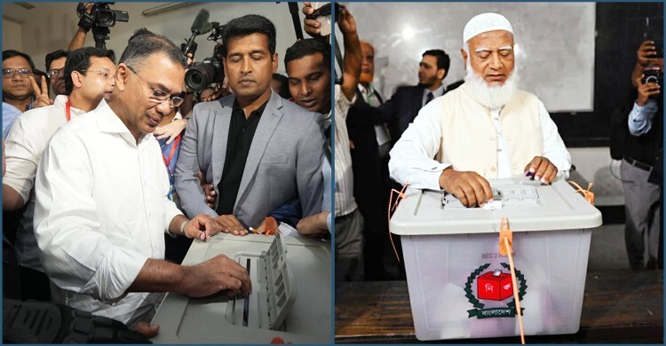দেশ পরিচালনার ‘কান্ডারি’ নির্ধারণে চলছে ভোটগ্রহণ   