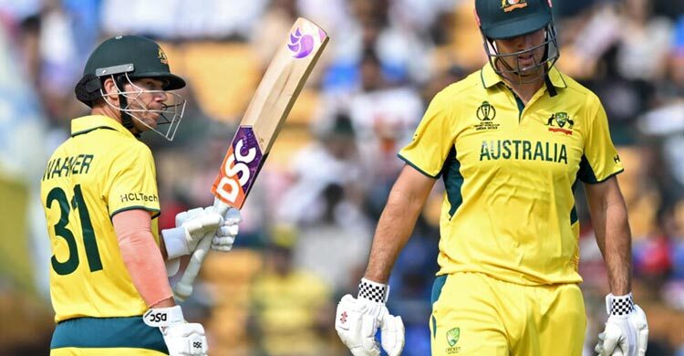 ‘Awesome’ Warner, Marsh star as Australia down Pakistan at WC