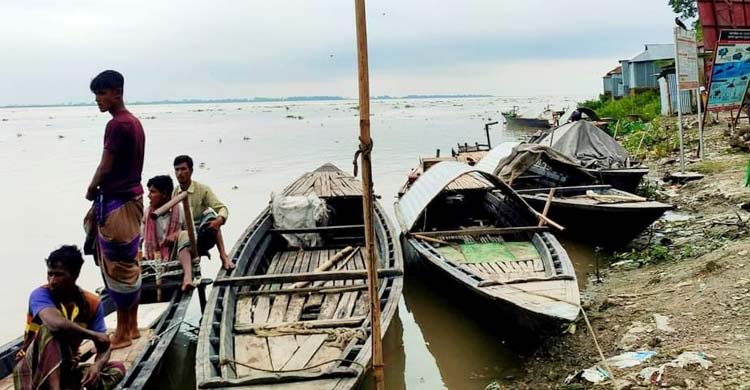 গাইবান্ধায় বিপৎসীমার ওপরে নদ-নদীর পানি, বন্যার শঙ্কা