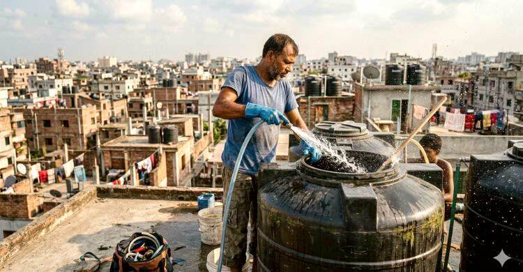 পানির ট্যাঙ্ক কতদিন পর পর পরিষ্কার করা উচিত