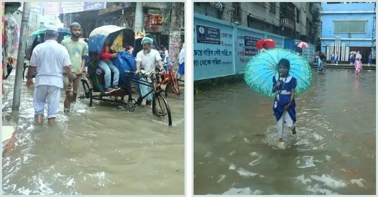 জলাবদ্ধ রাস্তায় লুকিয়ে বিদ্যুতের ফাঁদ, সতর্ক হবেন যেভাবে