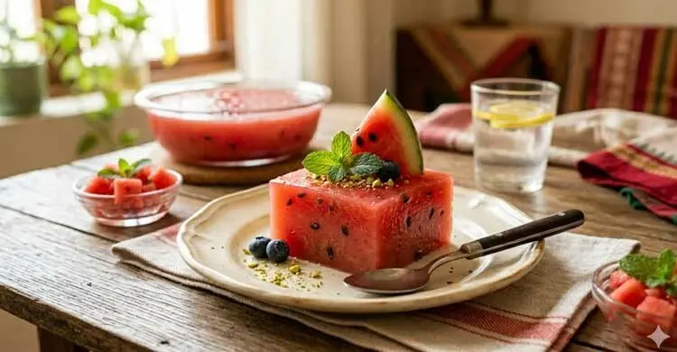 গরমে পারফেক্ট ডেজার্ট ‘তরমুজের পুডিং’